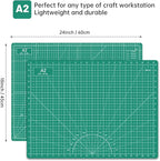Headley Tools Thickened 18 x 24 Inch Self Healing Sewing Cutting Mat, A2 Rotary - Image 2