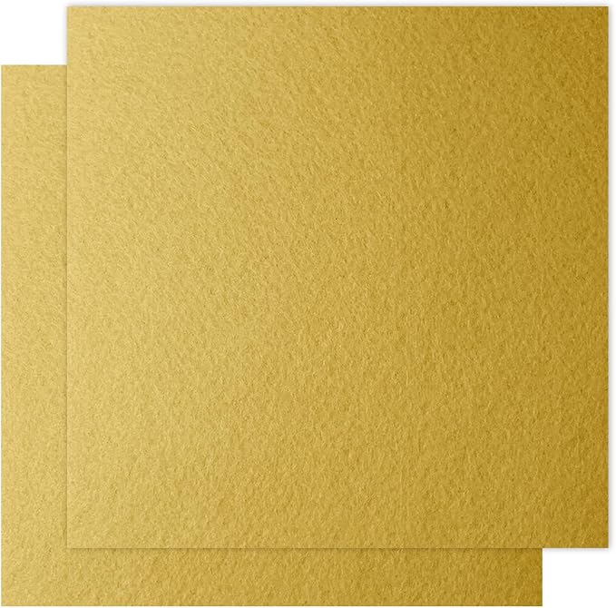 12" x 12" Felt Fabric Sheets for Crafts, Squares Felt Fabric Sheets, 1mm Thick by Unknown