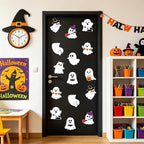 54Pcs Halloween Ghost Cutouts, Classroom Halloween Bulletin Board Decorations - Image 5