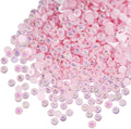 qiipii 900PCS 6mm Light Pink AB Half Round Pearls by qiipii