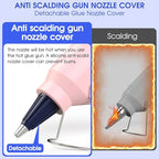 30W Mini Hot Glue Gun Kit with 30 Glue Sticks, Fast Preheating Hot Melt - Image 3