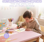40 Sheets Cream Cardstock Paper 8.5 x 11, Ivory Cardstock Printer Paper 8.5x11 - Image 8