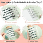 VINYL FROG Matte Metallic Dark Green Adhesive Vinyl, Car and Other Stickers - Image 3