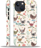 ZHEGAILIAN Case for iPhone 15 Plus, Chicken Farmhouse Animal Rooster Durable by Home