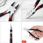 BOENFU Wire Cutters Heavy Duty 5 Pack Side Cutters 6 Inches Wire Snips Flush - Image 6