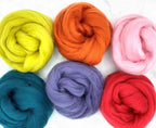 Revolution Fibers Dyed Wool Top | Shetland Collection of Crafting Fibers | by RevolutionFibers