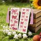 ACRNIGHEET 6PCS Cross Stitch Bookmark Kit - Image 5
