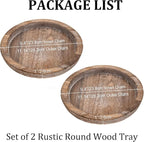 Hanobe Wooden Coffee Table Trays - Image 8