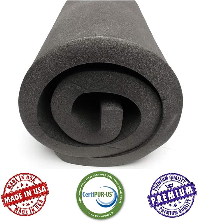 AKTRADING CO. 2" H X 24" W X 72" L CertiPUR-US Certified Rubber Foam Sheet - Image 7