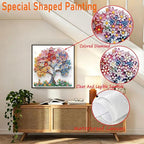 SHICERNHJ 5D Diamond Art Kits for Adults Beginner, Colorful Flower Tree Diamond - Image 6