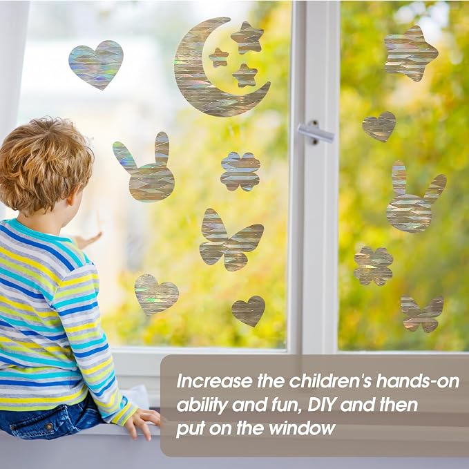 Decorative Stained Glass Window Film, Privacy Film - Image 8
