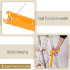 Bates- Caulking Silicone Gun, 10:1 Thrust Ratio, Hand Caulking Guns, No Drip - Image 3