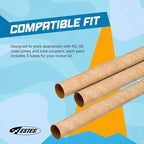 Estes 3086 Pack of 3 BT-50 Body Tubes, Flying-Model-Rocket Building Supplies - Image 6