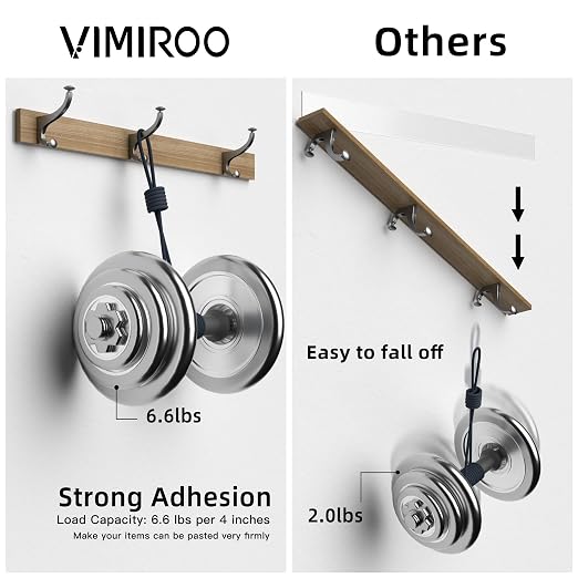 vimiroo 2 Pack Double Sided Tape Heavy Duty, Extra Large 16.4FT Nano Double - Image 2