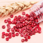 Natural Stone Heishi Beads for Necklace Making, 4mm x 2mm Small Flat Round - Image 7