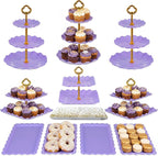 Pack of 11 NWK Cake Stand Set, by NWK