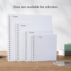 potricher 8 x 8 Inch DIY Scrapbook Album 40 Pages Hardcover Kraft Paper Scrap - Image 6