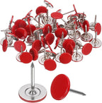 uxcell 150Pcs Upholstery Tacks, 11mmx15mm Flat Head Thumb Tack Decorative by uxcell