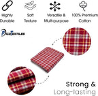 Pico Textiles 10 Yards Bolt Red Tartan Plaid Flannel Fabric - Image 4