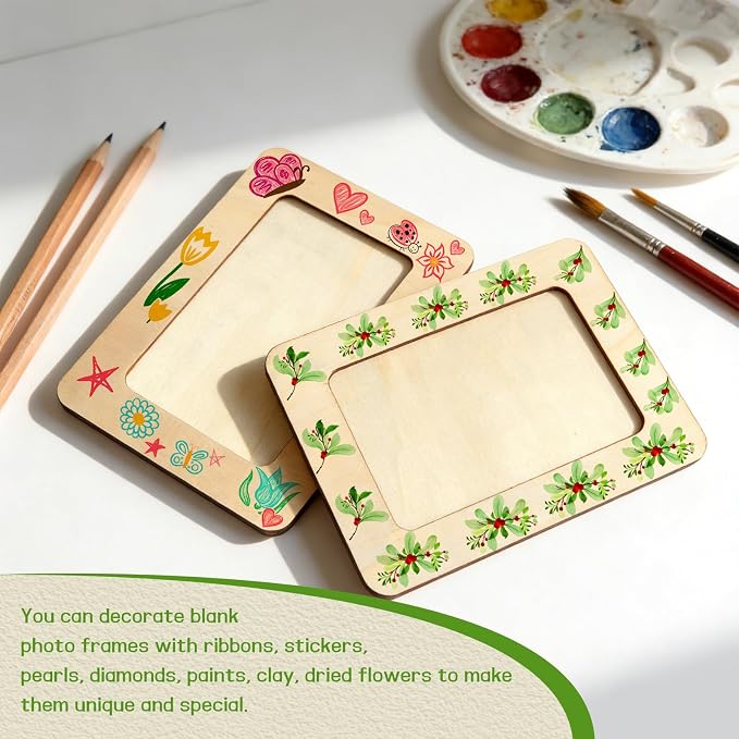 VOKOY 45 Pack Wooden Picture Frames - Image 5