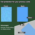 100 Count Sky Blue Card Sleeves - Image 3
