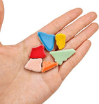 1.1lb Ceramic Mosaic Tiles, Mixed Colour Ceramic Mosaic Pieces - Image 4