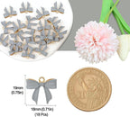 Bow Charms for Bracelet Jewelry Making Cute Bracelet Charms | 18Pcs, Bow Charms - Image 7