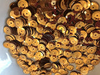 Sequins 8mm 800/Pkg by Golden+Leaf