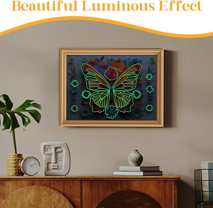 1000 Piece Puzzle for Adults Butterfly Noctilucous Jigsaw Puzzles - Image 8
