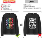 Tintnut Rainbow Watercolor Heat Transfer Vinyl, PU HTV sheets, easy cut & weed - Image 7