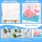 Arttoplus 4 Pack Paint by Numbers Kit - Image 4