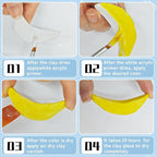 100ml Air Dry Clay Glaze, Air Dry Clay Varnish Can Not Only Used to Prevent - Image 3