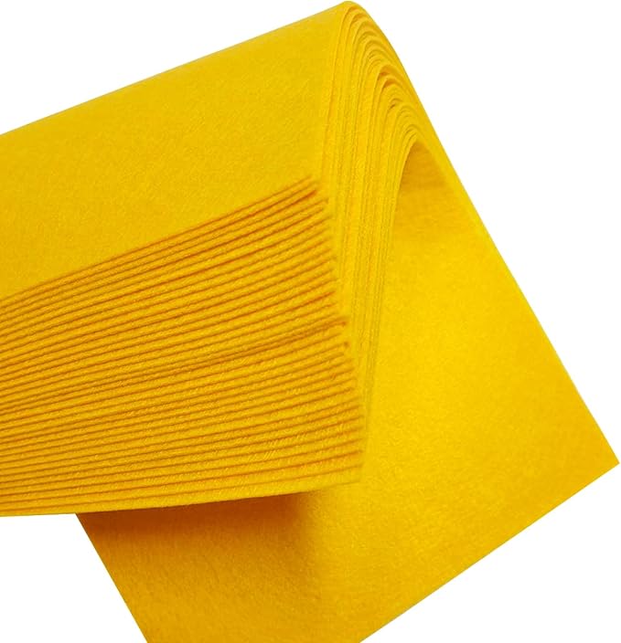 Jtnohx Stiff Felt Sheets, Craft Felt Square - Image 2