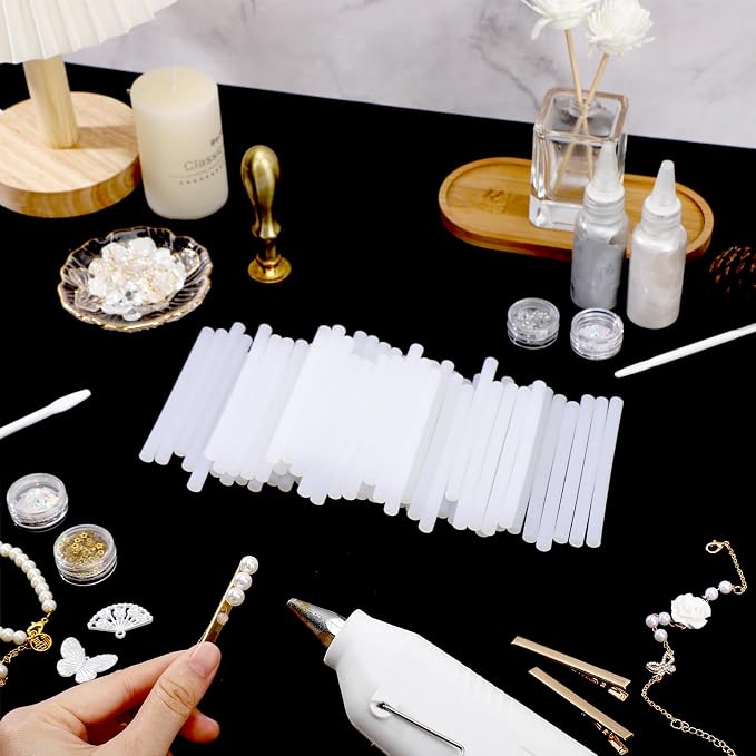 72 Pack Glow in The Dark Glue Sticks Bulk, 0.27x4 Mini Hot Glue Sticks - Image 5