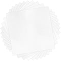 HTVRONT White Glitter HTV Heat Transfer Vinyl, 11 Pack, Compatible by HTVRONT