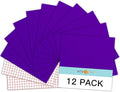 HTVRONT Glossy Purple Permanent Vinyl 12 Pack 12x12 Compatible by HTVRONT