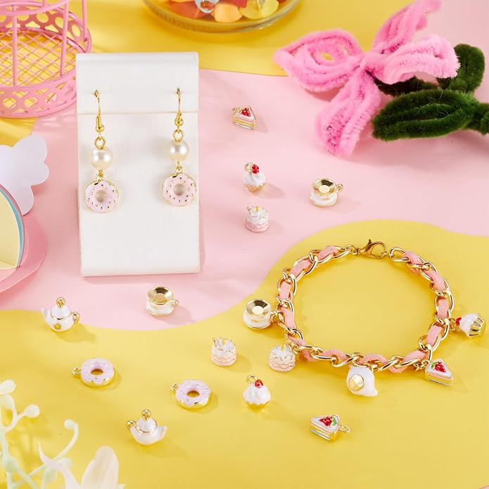 Enamel Food Charms Cute Assorted Food Pendants Sweet Dessert Charms - Image 3