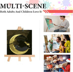 Painting by Numbers Kit for Adults Beginner, Night Bridge Moon Paint by Numbers - Image 5