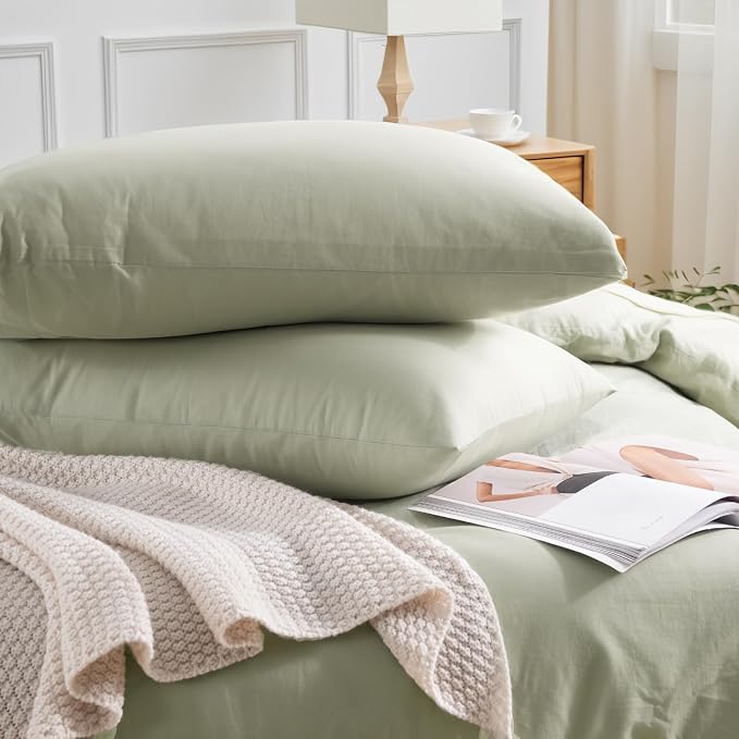 NEXHOME PRO Queen Duvet Cover Set – 100% Certified Organic Cotton - Image 6
