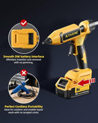 100W Cordless Hot Glue Gun Compatible - Image 3