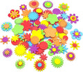 340PCS Foam Flower Stickers, Spring Theme Puffy Shapes Materials | by IFKEGON