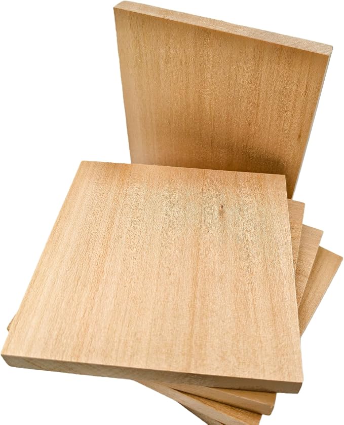 5PCS Unfinished Basswood Blocks - Image 7