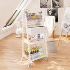 Homsorout 3 Tier Rolling Cart - Image 7