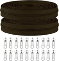 Sawoake 10 Yards Bulk Zipper, Zippers by Zipper