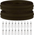 Sawoake 10 Yards Bulk Zipper, Zippers by Zipper