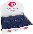Pepy Plastilina Reusable and Non-Drying Modeling Clay; Set of 24 Bars, 1.4 by Pepy