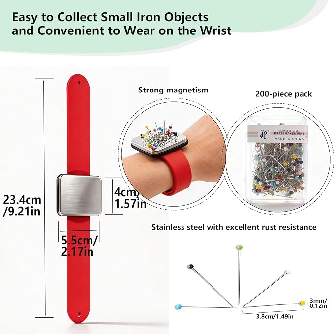 Sewing Quilting Seam Kits and supplies-100 Pcs Plastic Sewing Clips and 200 Pcs - Image 4