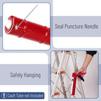Bates- Caulking Silicone Gun, 10:1 Thrust Ratio, Hand Caulking Guns, No Drip - Image 3
