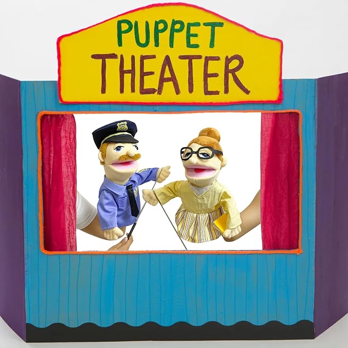 16" Puppets Entriloquist Puppet, Hand Puppets - Image 6