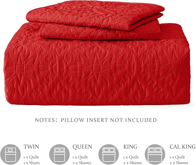 Exclusivo Mezcla Twin Quilt Bedding Set, Lightweight Soft Bedspreads Coverlets - Image 6
